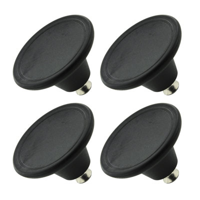 B&Q -  Universal Heat-Resistant Saucepan Lid Knob45mmPack Of 4