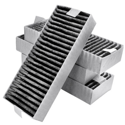 Reliapart Extractor Hob Active Carbon Filters 4 Pack Compatible For Bosch 17006642 from B&Q
