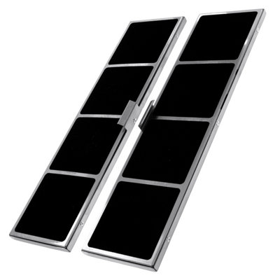 Reliapart Extractor Hob Charcoal Carbon Filter Set 2 Pack Compatible For Smeg Hobd472D from B&Q