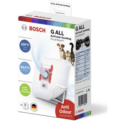 Reliapart Bosch Airfresh Gall Sms Microfibre Vacuum Bags 4 Pack Bgls 17002915 from B&Q