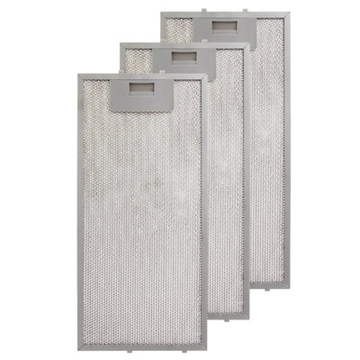 Reliapart 3 X Wire Mesh Cooker Hood Filter For Bosch Cd50930/01 00435204 from B&Q