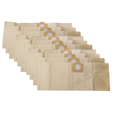 Reliapart Paper Dust Bags For Hoover Euromaticv10Exxtra200Exxtra300Zr80 (Pack Of 10) from B&Q
