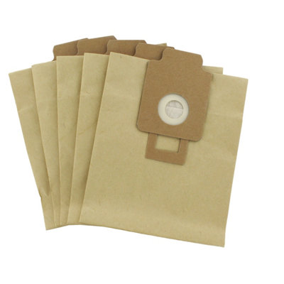 B&Q -  Paper Dust Bags For Goblin 12001200W125013001300E1300W9056024 (Pack Of 5)
