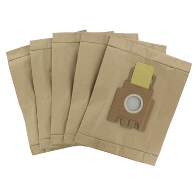 Reliapart Paper Dust Bags For Hoover T2405T2425T2435T2440T24859178286 (Pack Of 5) from B&Q