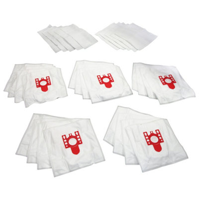 Reliapart Hepa Microfibre Dust Bag And Filter Kit For Miele S2259917710 (Pack Of 20+10) from B&Q