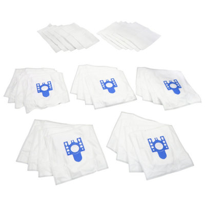 B&Q -  Hepa Microfibre Dust Bag And Filter Kit For Miele S20009917730 (Pack Of 20+10)