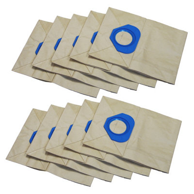 Reliapart Paper Dust Bags For Nilfisk Gst043733081620000 (Pack Of 10) from B&Q