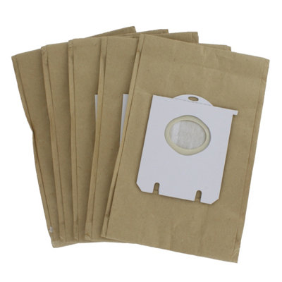 Reliapart Paper Vacuum Dust Bags For Philips ExpressHr6998Hr6999Fc802103 (Pack Of 5) from B&Q