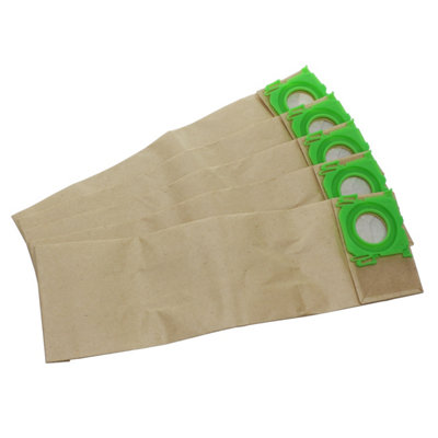 Reliapart Paper Dust Bags For Sebo 3705093ErAirbelt 5093Er (Pack Of 5)