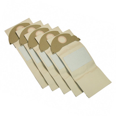 Reliapart Paper Dust Bags For Kärcher A2000A2004A2014CvA2024Pt6.904-322.0 (Pack Of 5) from B&Q