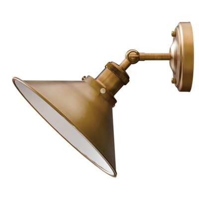  - Modern Vintage Retro Industrial Wall Sconce Light 22Cm Metal Wall Lamp Adjustable Swing Arm Stylish Lighting For Bedroom Office