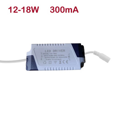 12-18W Constant Current Led Driver250Ma Ip20 Rated Constant Current Led Driver TransformerConverts Ac85-265V Into Dc36-63V from B&Q