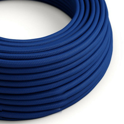 1M 2 Core Round Fabric Cable Electrical Wire Textile Braided Vintage Flex Cord For Diy Lamp Pendant Light Lighting Appliances from B&Q