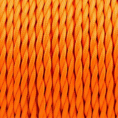 1M 2 Core Twisted Fabric Cable Electrical Wire Textile Braided Vintage Flex Cord For Diy Lamp Pendant Light Lighting Appliances from B&Q