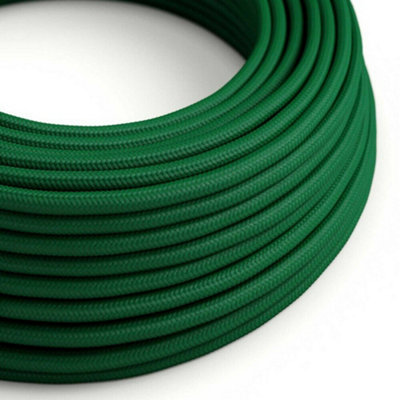 1M 3 Core Round Fabric Cable Electrical Wire Textile Braided Vintage Flex Cord For Diy Lamp Pendant Light Lighting Appliances from B&Q