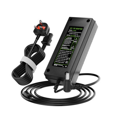 12V 10A 120W Power Supply Adapter,ac100-240V To Dc12V Power Adapter Charger Transformer For Led Light Strip,cctv Camera from B&Q