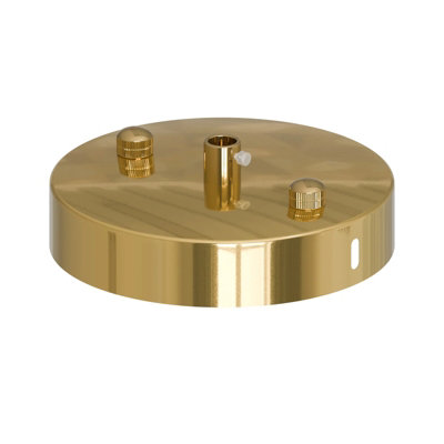 Ceiling Rose Light Fitting 100mm Metal Single Outlet Cover Plate With Accessories For Ceiling And Wall Lamp from B&Q
