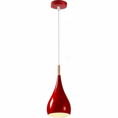 - Ledsone Teardrop Pendant Light  Industrial Hanging Ceiling Light