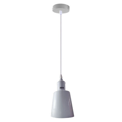 - Ledsone Pendant Light Retro Style Metal Ceiling Hanging Lamp