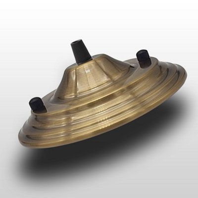 Single Outlet Ceiling Rose Pendent Light Fitting 140mm Metal Antique Ceiling Plate With Accessories For Ceiling And Wall Lamp from B&Q