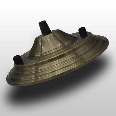 Single Outlet Ceiling Rose Pendent Light Fitting 140mm Metal Antique Ceiling Plate With Accessories For Ceiling And Wall Lamp from B&Q