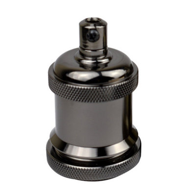  - Antique Brass E27 Batten Lamp Holder Edison Screw Socket For Vintage Filament BulbsIdeal For CeilingWall Diy Pendant Lights
