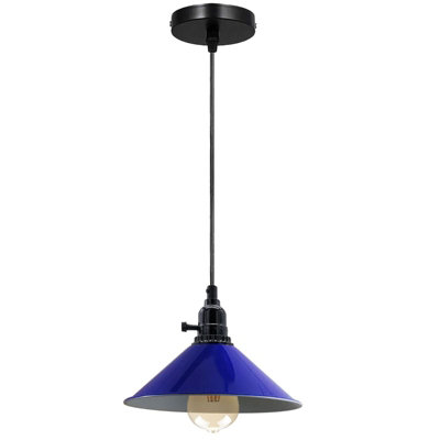 E27 Celing Hanging Light Height Adjustable With Switch Pendant Light For Living Room Dining Room Bedroom Coffee Bar Kitchen from B&Q