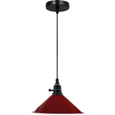 E27 Celing Hanging Light Height Adjustable With Switch Pendant Light For Living Room Dining Room Bedroom Coffee Bar Kitchen from B&Q