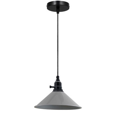 E27 Pendant Lights Height Adjustable With Switch Celing Hanging Light For Living Room Dining Room Bedroom Coffee Bar Kitchen from B&Q