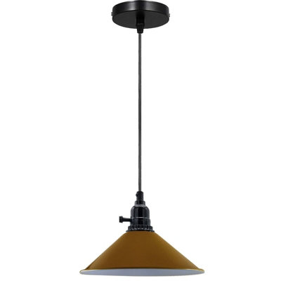 E27 Pendant Lights Height Adjustable With Switch Celing Hanging Light For Living Room Dining Room Bedroom Coffee Bar Kitchen from B&Q
