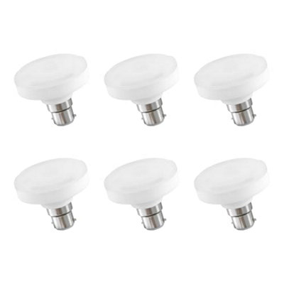  - Led T75 R50 Reflector 12W (100W Equivalent) Cool White 6400K Non-Dimmable B22 Flat Ses  Spotlight Energy Class A-Pack 6
