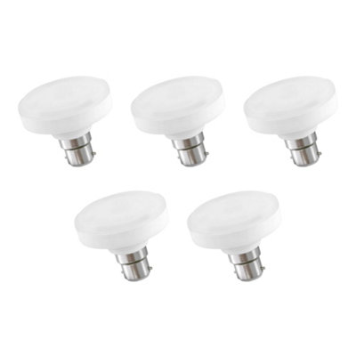  - Pack-5Led B22 T75 R50 Reflector 12W(100W Equivalent) Cool White 6400K Non-Dimmable 1206Lm Ses Spotlight Bulb Energy Class A