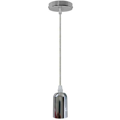  - Vintage Industrial Pendant Light Fitting E27 Ceiling Lamp Holder Adjustable Cable