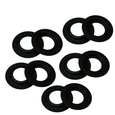 10 Pcs Black Lampshade Reducer Ring Adapter For E26/e27 Light Bulb Holders For Table & Ceiling LampshadesPendant Lights from B&Q