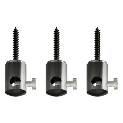 Ceiling  Cable Mount Swag Hooks 3 Pcs Metal Chandelier Hooks With Screws & Pins For Spider Pendant Light from B&Q