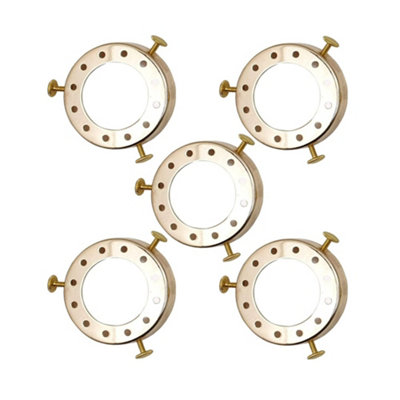  - 5 Pcs Lamp Shade Holders 50mm Fitter Adapter Rings For Retro Pendant Lights And Ceiling/table Lamps