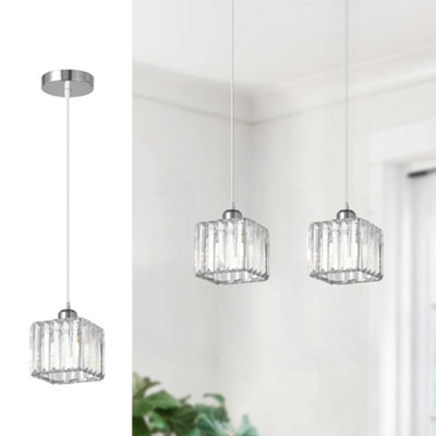  - Ledsone Modern  Crystal Chandeliers Pendant Light