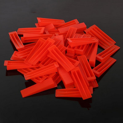 Tile Levelling Wedges Quantity: 400 Pack from B&Q