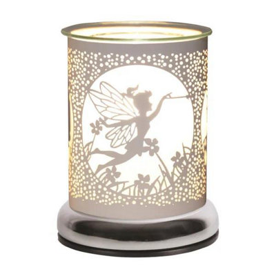 Aroma Electric Touch Wax Melter 17Cm WhiteFlying Fairy from B&Q
