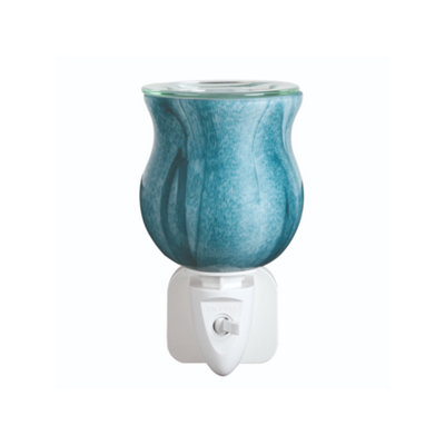  - Aroma Electric Wax Melt Burner Plug InTeal Swirl