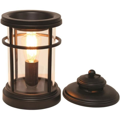 Aromatize Black Edison Electric Wax Melter 22Cm