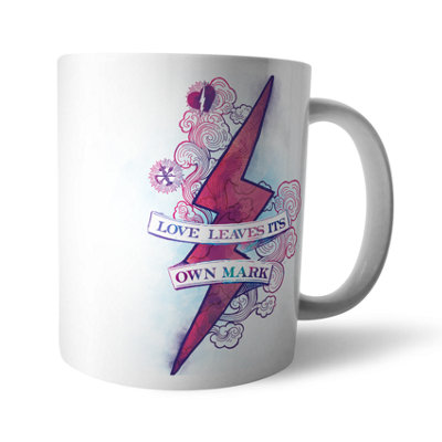 Warner Brothers Official Harry Potter Love Leaves Its Own Mark Mug 100% CeramicDishwasher Safe from B&Q