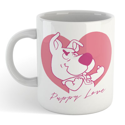 Warner Brothers Official Scooby Doo Puppy Love Mug 100% CeramicDishwasher Safe from B&Q