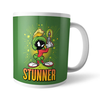 Warner Brothers Official Looney Tunes Stunner Marvin The Martian Mug 100% CeramicDishwasher Safe from B&Q