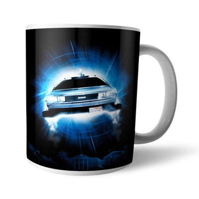 Warner Brothers Official Back To The Future Time Hop Mug 100% CeramicDishwasher Safe from B&Q
