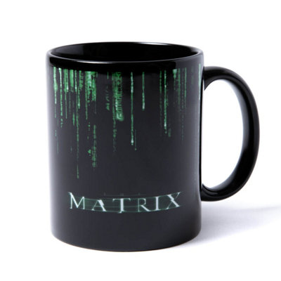 Warner Brothers Official The Matrix MugBlack 100% CeramicDishwasher Safe from B&Q