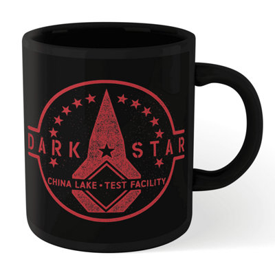 Warner Brothers Official Top Gun Dark Star MugBlack 100% CeramicDishwasher Safe from B&Q