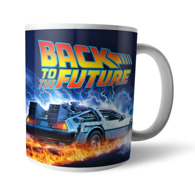 Warner Brothers Official Back To The Future Great Scott Mug 100% CeramicDishwasher Safe from B&Q