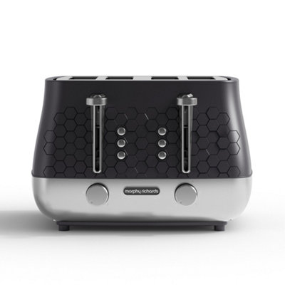 Morphy Richards Cassini 4-Slice Toaster Moonless Night from B&Q