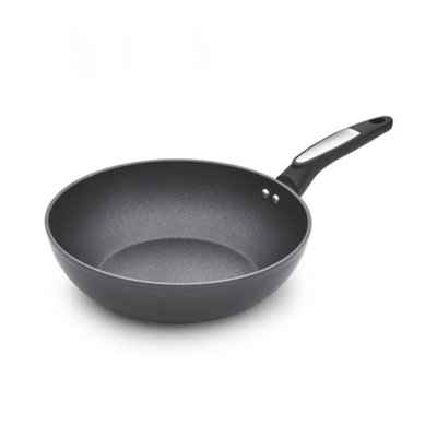 Morphy Richards 28Cm Forged Aluminium Stir Fry Pan from B&Q